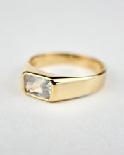 Load image into Gallery viewer, Radiant White Sapphire Ring
