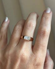 Load image into Gallery viewer, Radiant White Sapphire Ring
