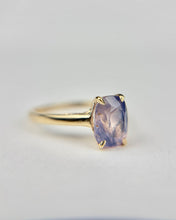 Load image into Gallery viewer, Blue Purple Sapphire Ring
