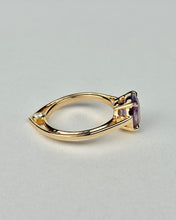 Load image into Gallery viewer, Opalescent Purple Sapphire Ring
