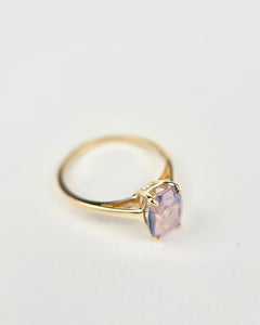 Blue Purple Sapphire Ring