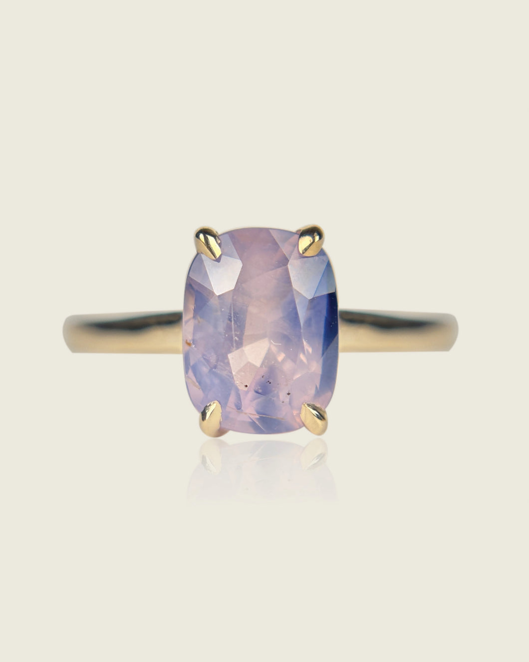 Blue Purple Sapphire Ring