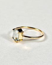 Load image into Gallery viewer, Hexagon Montana Sapphire Ring
