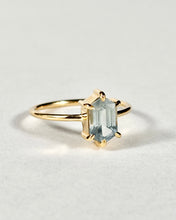 Load image into Gallery viewer, Hexagon Montana Sapphire Ring
