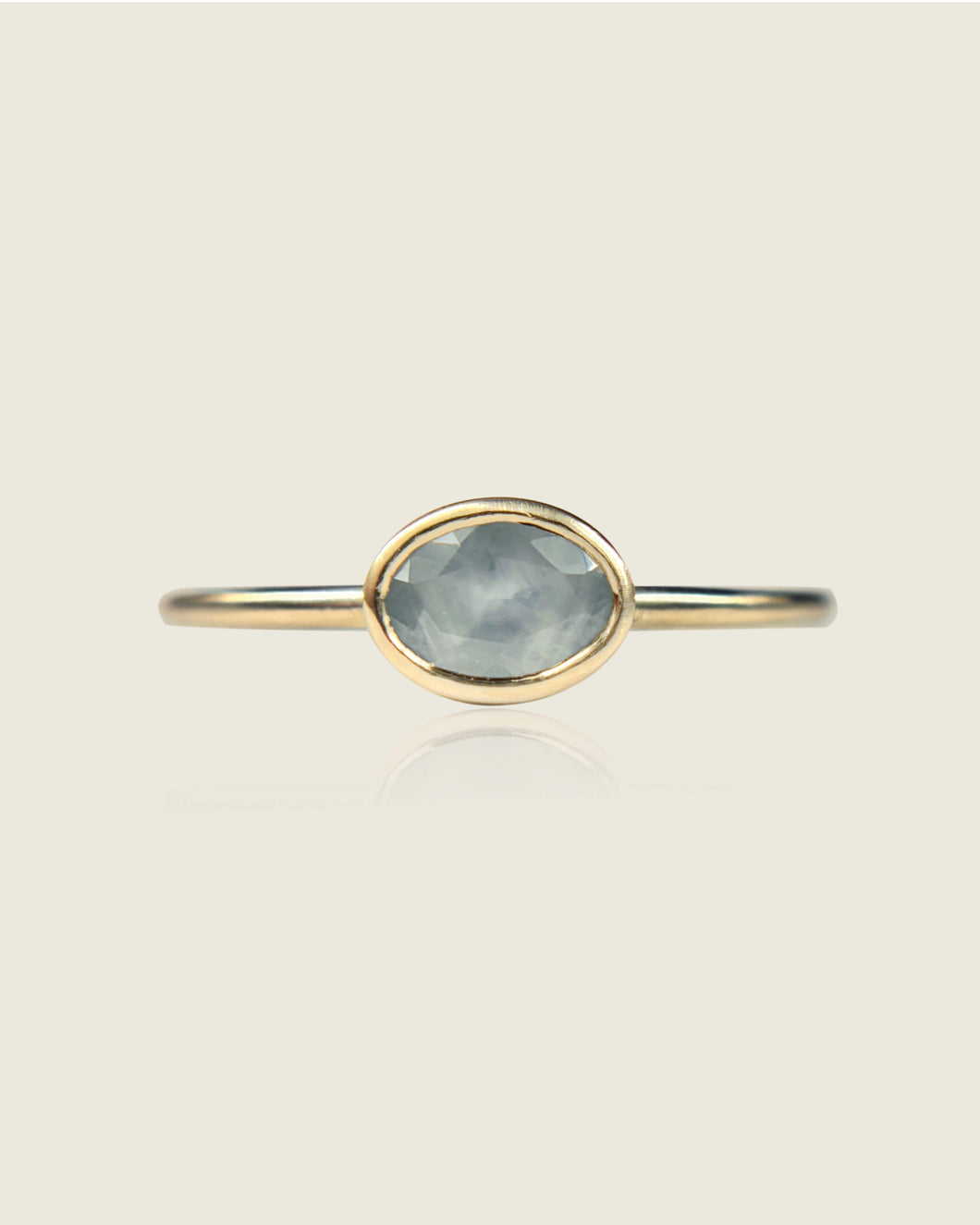 Oval Montana Sapphire Ring