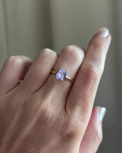 Load and play video in Gallery viewer, Blue Purple Sapphire Ring
