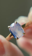 Load and play video in Gallery viewer, Blue Purple Sapphire Ring
